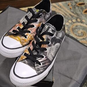 Converse Multicolor Graphic Sneakers